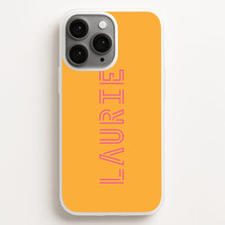 Neon Sign Personalised Name  - Personalised Phone Case for iPhone 16 Pro Max
