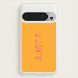Neon Sign Personalised Name  - Personalised Phone Case for Google Pixel 9 Pro XL