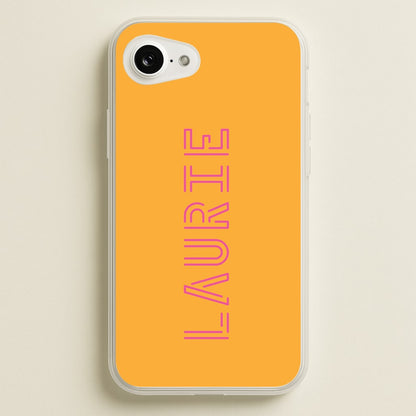 Neon Sign Personalised Name  - Personalised Phone Case for iPhone 16e