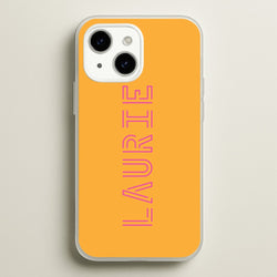 Neon Sign Personalised Name  - Personalised Phone Case for iPhone 15