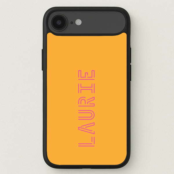 Neon Sign Personalised Name Phone Case for iPhone 17 Air