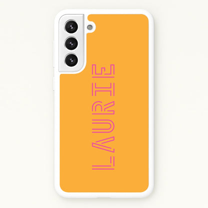 Neon Sign Personalised Name  - Personalised Phone Case for Galaxy S22 Plus