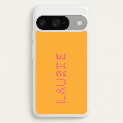 Neon Sign Personalised Name Phone Case for Google Pixel 10 / 10 Pro