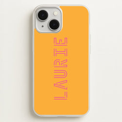 Neon Sign Personalised Name  - Personalised Phone Case for iPhone 13