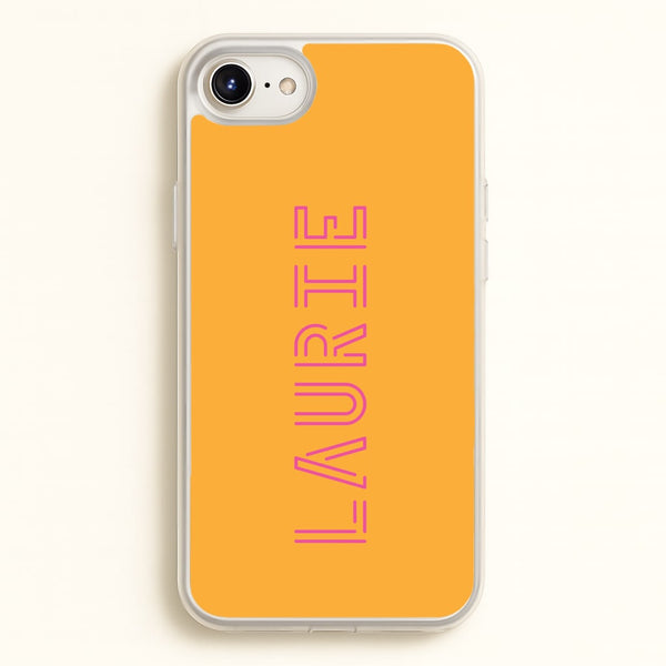 Neon Sign Personalised Name  - Personalised Phone Case for iPhone 6 / 7 / 8 / SE