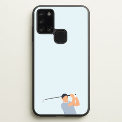 Sheffler - Golf  - Golf Phone Case for Galaxy A21s