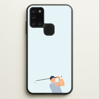 Sheffler - Golf  - Golf Phone Case for Galaxy A21s