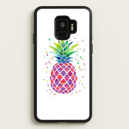 Watercolour Pineapple  - Caspar Lee Phone Case for Galaxy S9