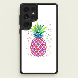 Watercolour Pineapple  - Caspar Lee Phone Case for Galaxy S22 Ultra