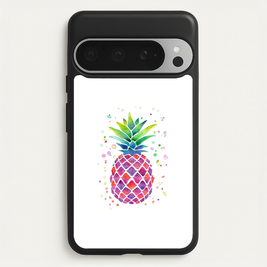 Watercolour Pineapple  - Caspar Lee Phone Case for Google Pixel 9 Pro XL