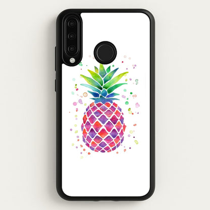 Watercolour Pineapple  - Caspar Lee Phone Case for Huawei P30 Lite