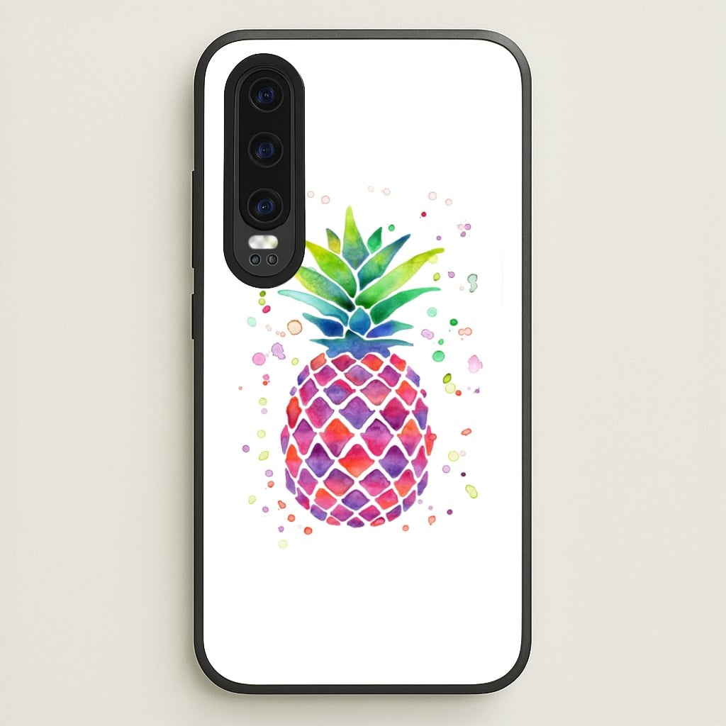Watercolour Pineapple  - Caspar Lee Phone Case for Huawei P30