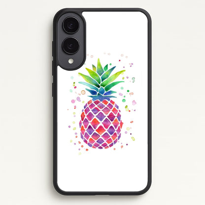 Watercolour Pineapple  - Caspar Lee Phone Case for Galaxy S25 Edge