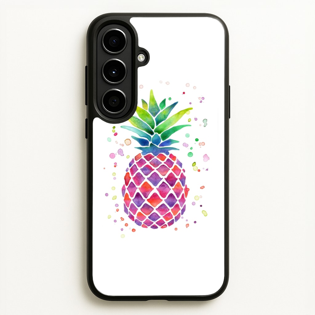 Watercolour Pineapple  - Caspar Lee Phone Case for Galaxy A56