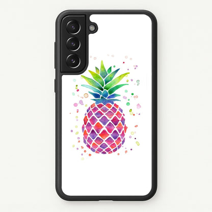Watercolour Pineapple  - Caspar Lee Phone Case for Galaxy S21 Plus