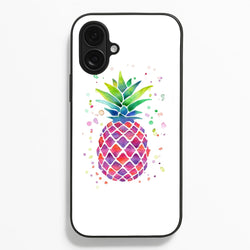 Watercolour Pineapple  - Caspar Lee Phone Case for iPhone 16 Plus