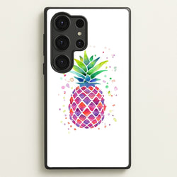 Watercolour Pineapple  - Caspar Lee Phone Case for Galaxy S25 Ultra