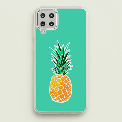 Cartoon Pineapple  - Caspar Lee Phone Case for Galaxy A12