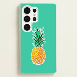 Cartoon Pineapple  - Caspar Lee Phone Case for Galaxy S25 Ultra