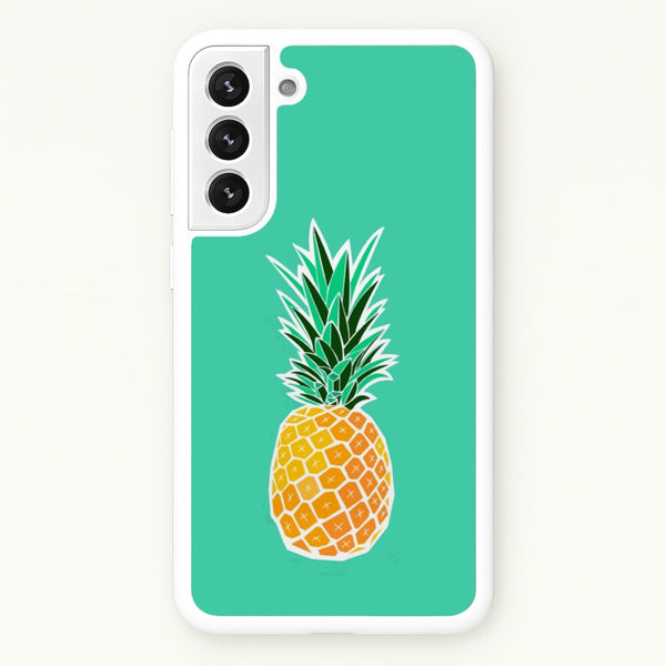 Cartoon Pineapple  - Caspar Lee Phone Case for Galaxy S22 Plus