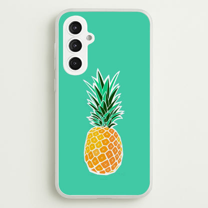 Cartoon Pineapple  - Caspar Lee Phone Case for Galaxy S23FE