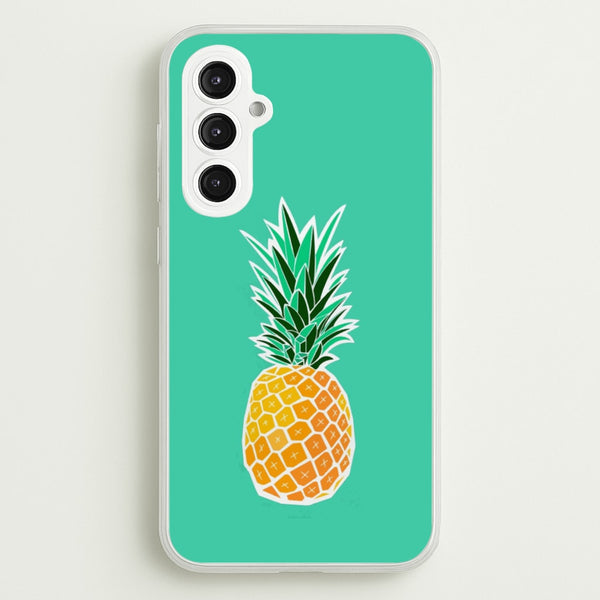 Cartoon Pineapple  - Caspar Lee Phone Case for Galaxy S23FE