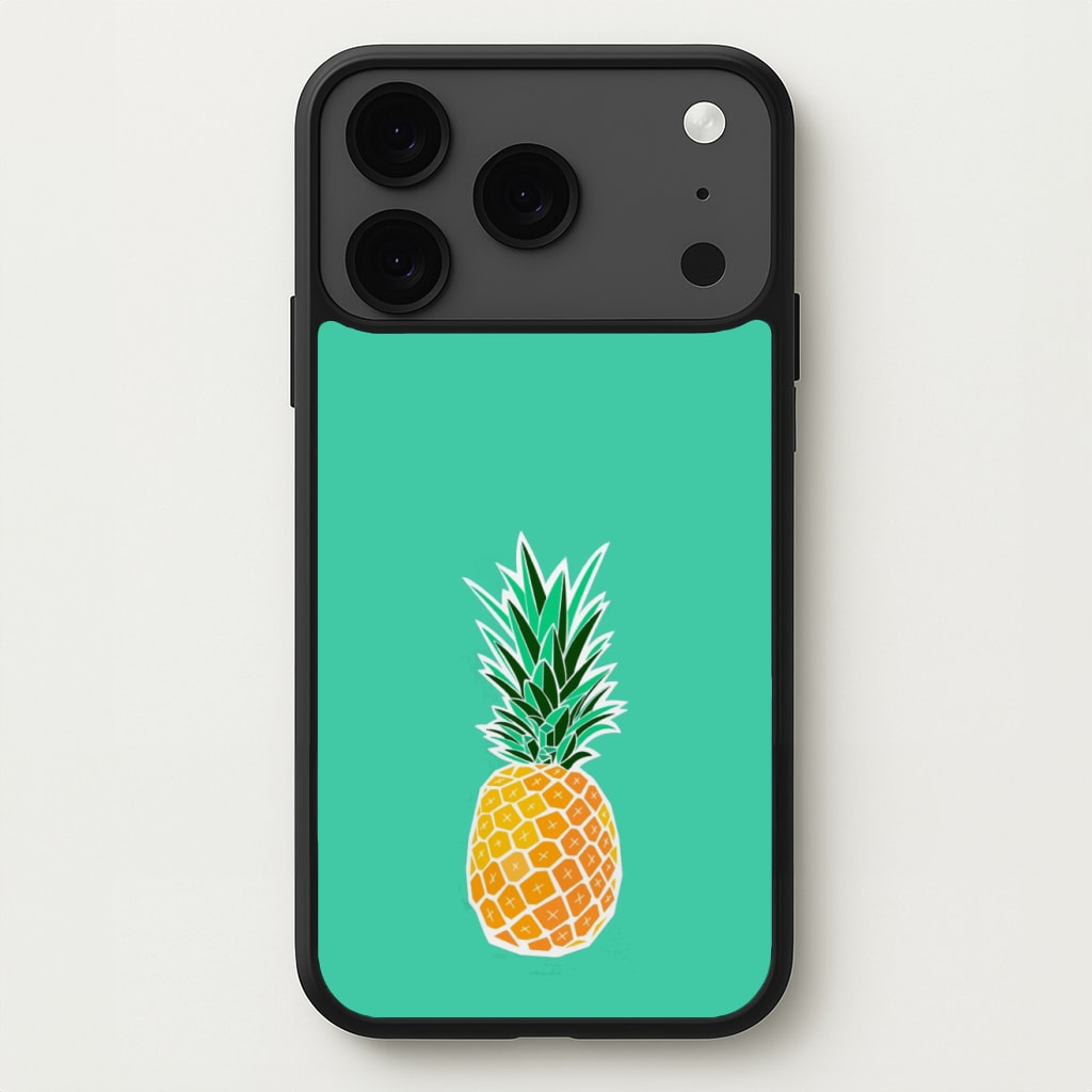Cartoon Pineapple Phone Case for iPhone 17 Pro