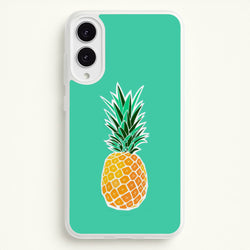 Cartoon Pineapple  - Caspar Lee Phone Case for Galaxy S25 Edge