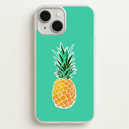 Cartoon Pineapple  - Caspar Lee Phone Case for iPhone 13