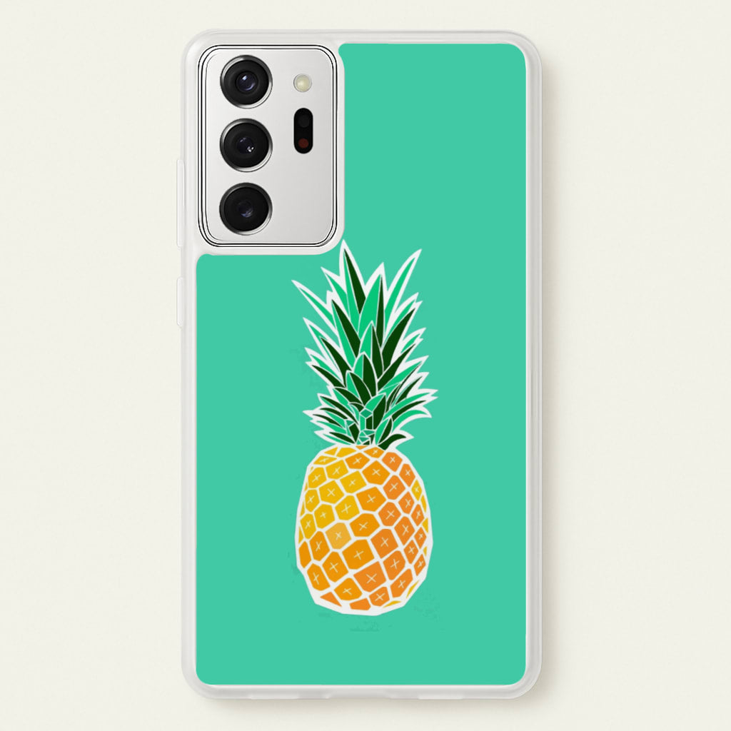 Cartoon Pineapple  - Caspar Lee Phone Case for Galaxy Note 20 Ultra
