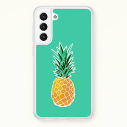 Cartoon Pineapple  - Caspar Lee Phone Case for Galaxy S21 Plus
