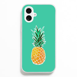 Cartoon Pineapple  - Caspar Lee Phone Case for iPhone 16 Plus
