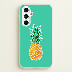 Cartoon Pineapple  - Caspar Lee Phone Case for Galaxy A54