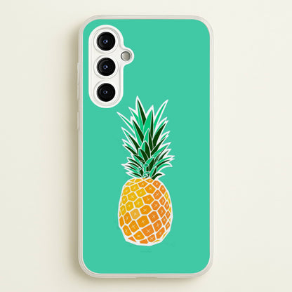 Cartoon Pineapple  - Caspar Lee Phone Case for Galaxy A54