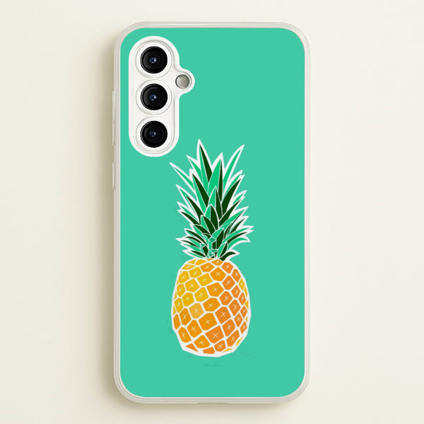 Cartoon Pineapple  - Caspar Lee Phone Case for Galaxy A54