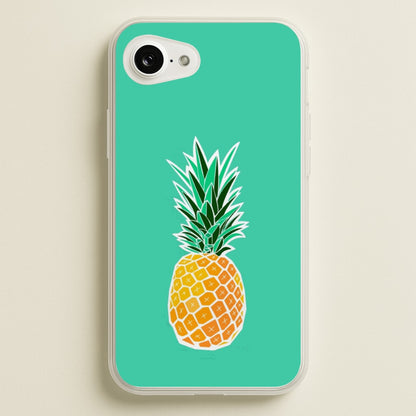 Cartoon Pineapple  - Caspar Lee Phone Case for iPhone 16e