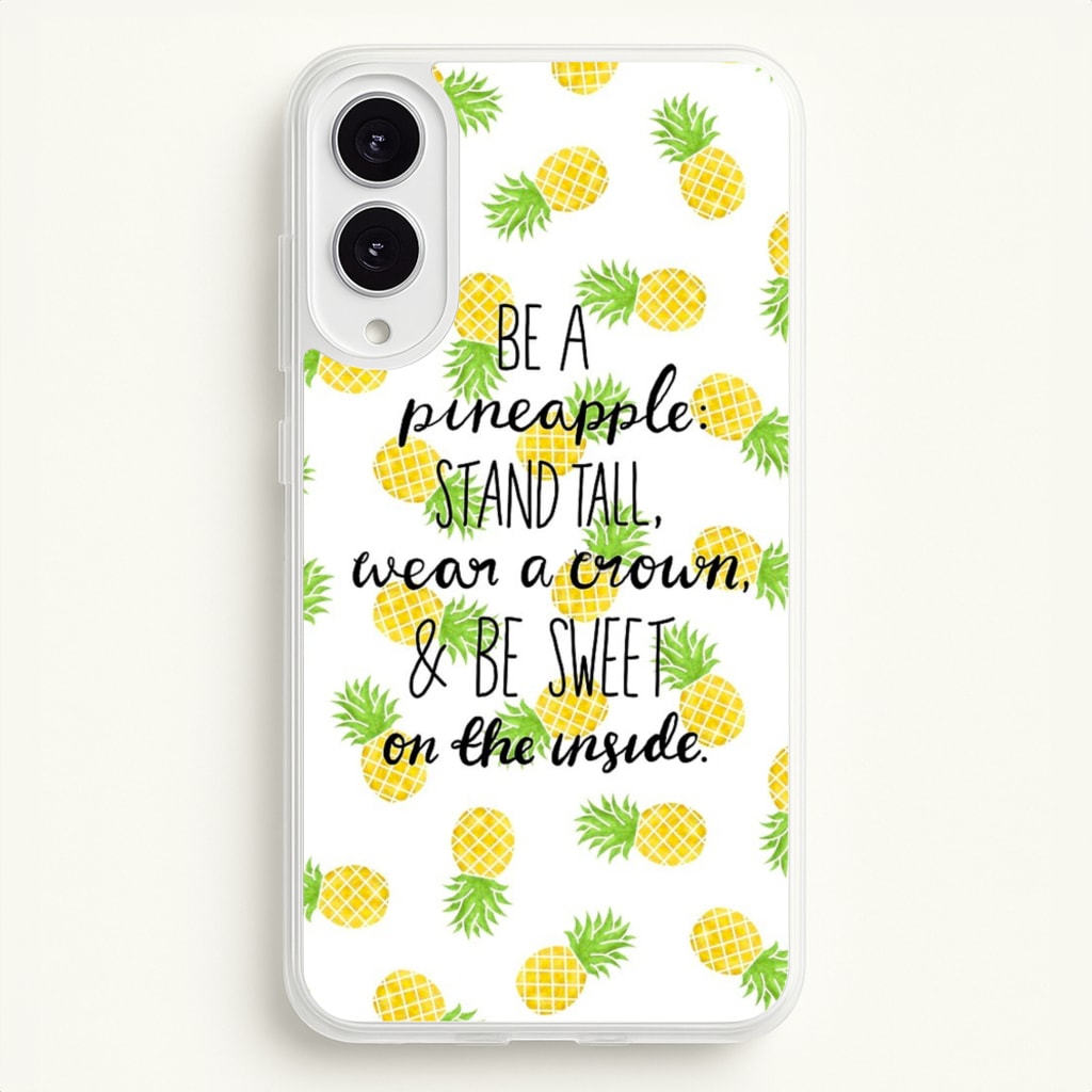 Be A Pineapple  - Caspar Lee Phone Case for Galaxy S25 Edge