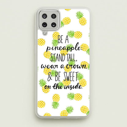 Be A Pineapple  - Caspar Lee Phone Case for Galaxy A12