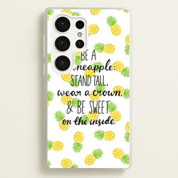Be A Pineapple  - Caspar Lee Phone Case for Galaxy S25 Ultra