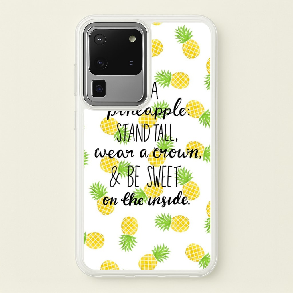 Be A Pineapple  - Caspar Lee Phone Case for Galaxy S20 Ultra