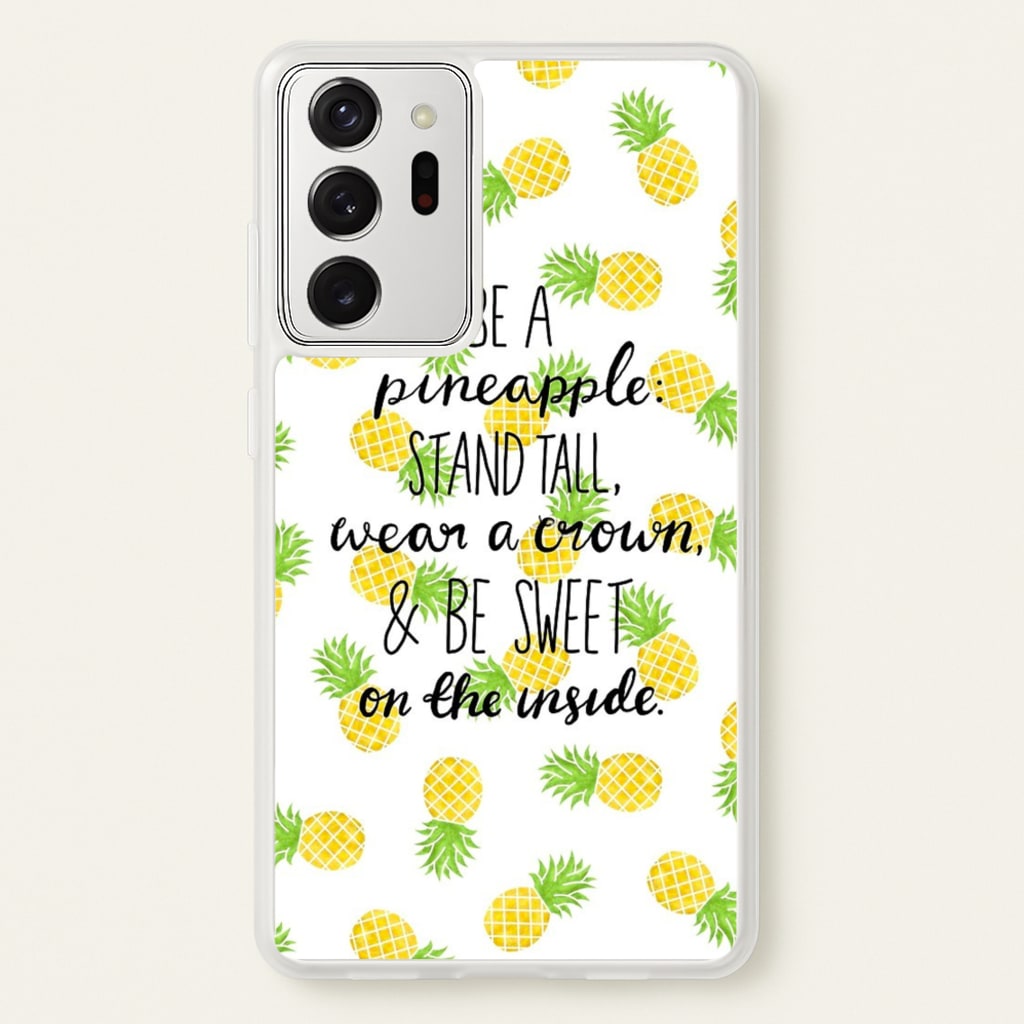 Be A Pineapple  - Caspar Lee Phone Case for Galaxy Note 20 Ultra