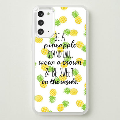 Be A Pineapple  - Caspar Lee Phone Case for Galaxy Note 20