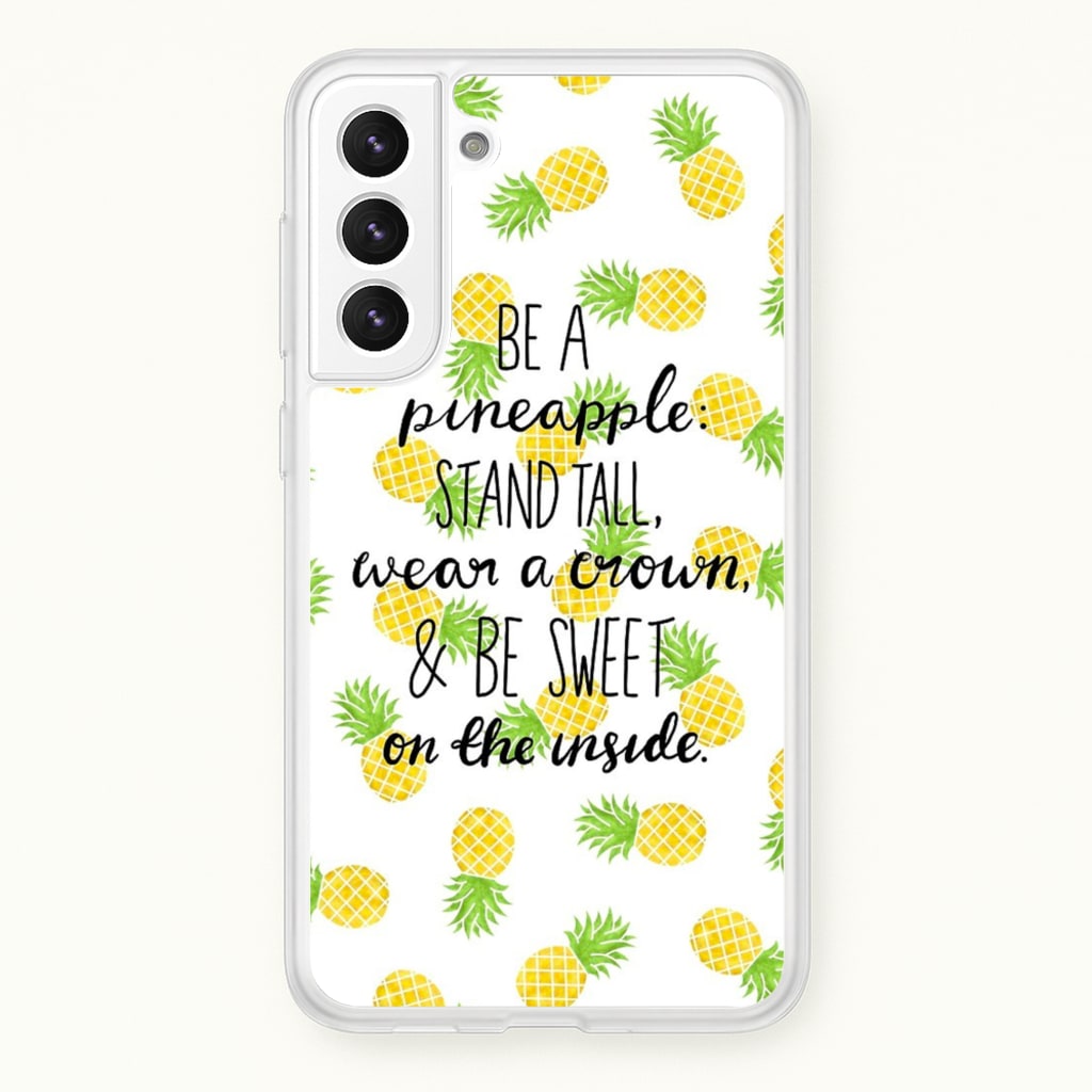 Be A Pineapple  - Caspar Lee Phone Case for Galaxy S22