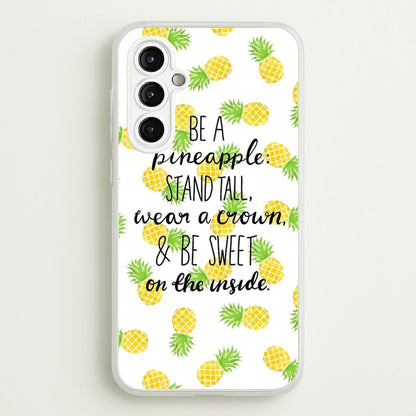 Be A Pineapple  - Caspar Lee Phone Case for Galaxy A14
