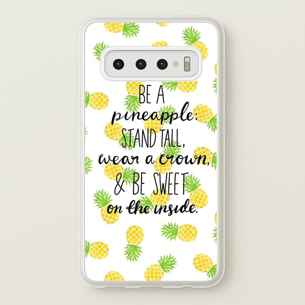 Be A Pineapple  - Caspar Lee Phone Case for Galaxy S10 Plus