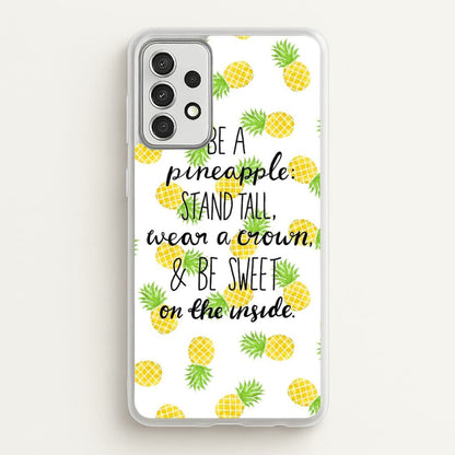 Be A Pineapple  - Caspar Lee Phone Case for Galaxy A52 / A52s
