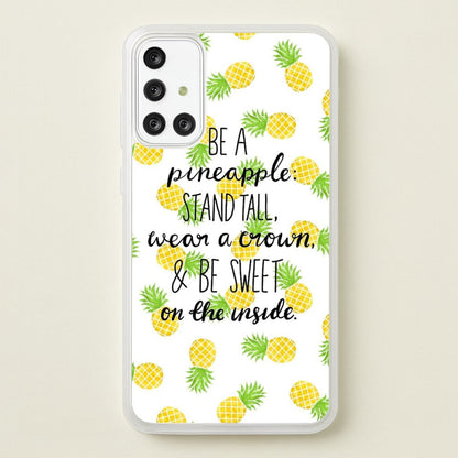 Be A Pineapple  - Caspar Lee Phone Case for Galaxy A71