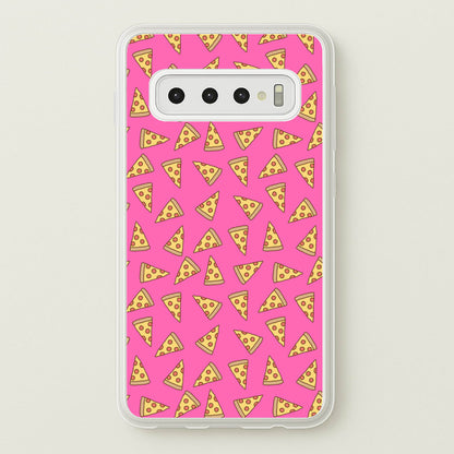 Pizza Pattern  - Caspar Lee Phone Case for Galaxy S10 Plus