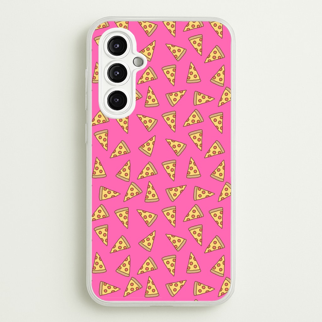 Pizza Pattern  - Caspar Lee Phone Case for Galaxy A14