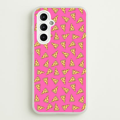 Pizza Pattern  - Caspar Lee Phone Case for Galaxy A14